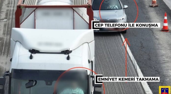 Tarsus-Adana-Gaziantep (TAG) otoyolunda 3 bin 544 araca trafik cezası uygulandı