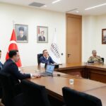 Gaziantep Valisi Çeber başkanlığında, Düzensiz Göçle Mücadele Koordine Valiler Toplantısı düzenlendi