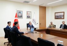 Gaziantep Valisi Çeber başkanlığında, Düzensiz Göçle Mücadele Koordine Valiler Toplantısı düzenlendi