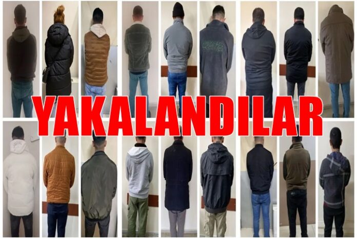 Büyük operasyon! Gaziantep Nizip'te 21 suçlu yakalandı