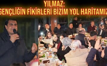 Başkan Yılmaz sahurda TÜGVA’lı gençlerle buluştu