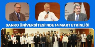 SANKO Üniversitesi’nde 14 Mart Tıp Bayramı kutlandı