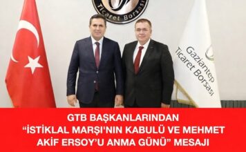 GTB başkanlarından “İstiklal Marşı’nın kabulü ve Mehmet Akif Ersoy’u anma günü” mesajı