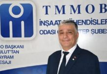 İMO Gaziantep Şube Başkanı Bulut: “Savaşsız bir dünya özlemi ile Ramazan Bayramı’nı kutluyoruz”