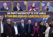 AK Parti Gaziantep’te STK’larla iftarda buluştu