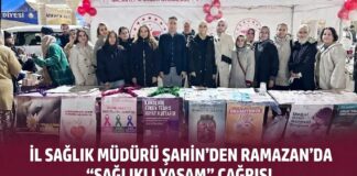 Gaziantep İl Sağlık Müdürü Dr. Şahin’den Ramazan’da önemli çağrı: “Sağlıklı yaşam önceliğimiz”