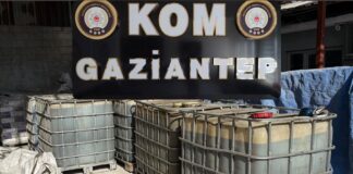Gaziantep’te binlerce litre kaçak akaryakıt ele geçirildi