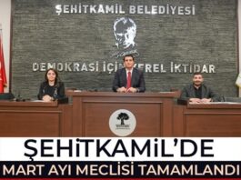 Şehitkamil Belediyesi Mart ayı meclis toplantısı tamamlandı