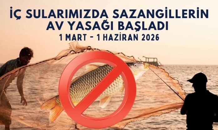 Gaziantep'te sazangillerin avcılığı 1 Haziran'a kadar yasak!