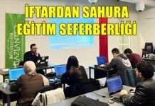 Gaziantep’te gençler iftardan sahura teknolojiyle buluşuyor