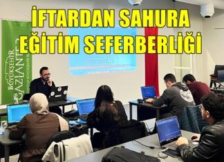 Gaziantep’te gençler iftardan sahura teknolojiyle buluşuyor