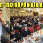Başkan Yılmaz, çalışma arkadaşlarıyla iftar sofrasında buluştu