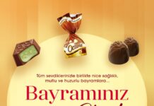 ŞÖLEN ÇİKOLATA RAMAZAN BAYRAMI İLANI