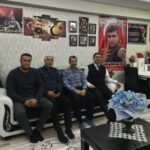 Şehit ailesine gazetecilerden anlamlı ziyaret