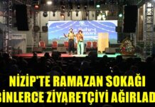 Nizip’te Ramazan Sokağı çok beğenildi