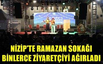 Nizip’te Ramazan Sokağı çok beğenildi