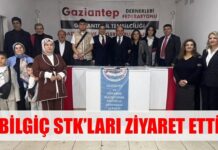 Halef Bilgiç, sivil toplum kuruluşlarını ziyaret etti