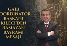 GAİB Başkanı Kileci’den Ramazan Bayramı mesajı