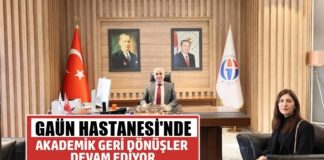 Gaziantep Üniversitesi Hastanesi’nde akademik geri dönüşler devam ediyor