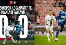 Samsunspor ile Gaziantep FK berabere kaldı: 0-0