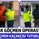 Gaziantep’te 11 düzensiz göçmen yakalandı, 2 göçmen kaçakçısı tutuklandı
