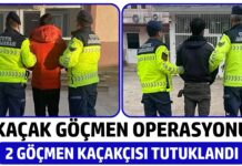 Gaziantep’te 11 düzensiz göçmen yakalandı, 2 göçmen kaçakçısı tutuklandı