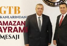 GTB başkanlarından Ramazan Bayramı mesajı