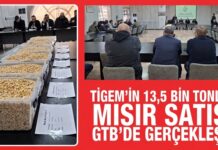 Gaziantep Ticaret Borsası’nda şeffaf ve rekabetçi ihale