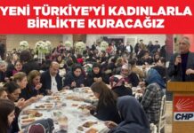 CHP Gaziantep’te kadınlarla iftar programında buluştu