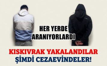 Gaziantep’te 2 firari hükümlüye şok operasyon!