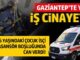 Yine iş cinayeti: Gaziantep’te asansör boşluğuna düşen 16 yaşındaki çocuk işçi öldü!