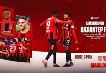 Gaziantep FK, Samsunspor deplasmanında galibiyet arıyor