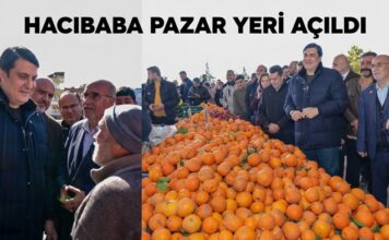 Gaziantep Şehitkamil’de Hacıbaba Pazar Yeri açıldı