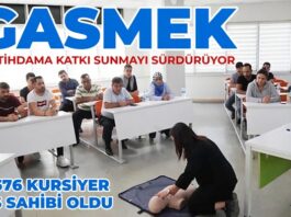Gaziantep’te istihdamın adresi GASMEK kursları oldu