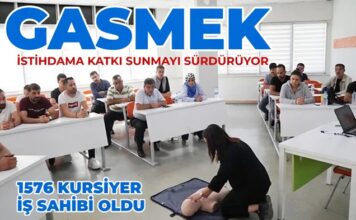 Gaziantep’te istihdamın adresi GASMEK kursları oldu