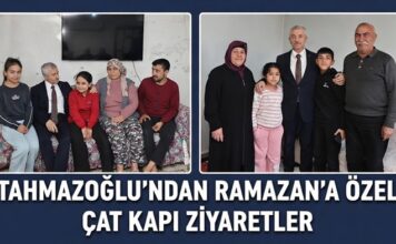 Kapıyı açtılar ve karşılarında Tahmazoğlu’nu gördüler! Gaziantep’te mutluluk veren ziyaretler