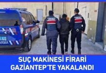 Jandarma enseledi! 28 yıl 6 ay hapse mahkum suç makinesi Gaziantep’te yakalandı