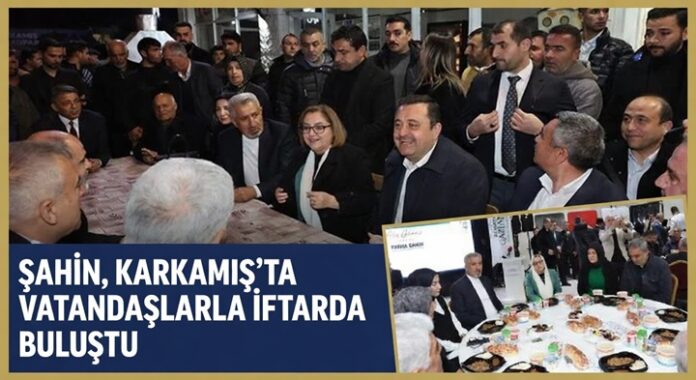 Başkan Şahin'den Karkamış'a konut ve turizm yatırımları müjdesi