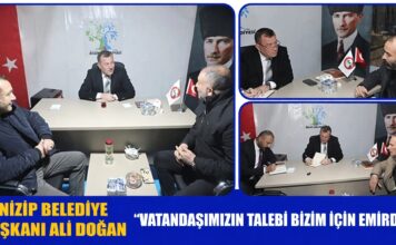Başkan Ali Doğan: “Vatandaşımızın talebi bizim için emirdir”