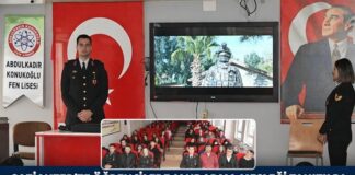 Gaziantep’te lise öğrencilerine jandarma mesleği tanıtıldı