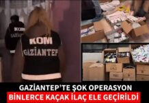 Gaziantep’te kaçak ilaç operasyonu: 1 gözaltı