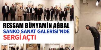 Gaziantep’te “Bünyamin Ağbal ile Toprak Renginde Zaman Ötesi” resim sergisi açıldı