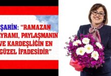 Başkan Şahin: “Ramazan Bayramı, paylaşmanın ve kardeşliğin en güzel ifadesidir”
