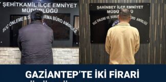 Çek sahtekarlığı ve cinayetten aranıyorlardı: Gaziantep’te yakalandılar!