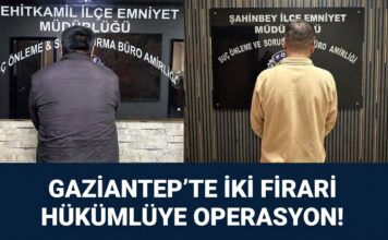 Çek sahtekarlığı ve cinayetten aranıyorlardı: Gaziantep’te yakalandılar!
