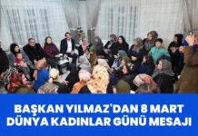 Yılmaz: “Kadınlar toplumun temel taşıdır”