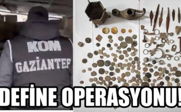 Polis definecinin planını bozdu! Gaziantep’te 179 sikke ele geçirildi