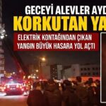 Geceyi alevler aydınlattı! Gaziantep’te korkutan yangın
