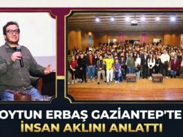 Prof. Dr. Oytun Erbaş’a Gaziantep’te yoğun ilgi