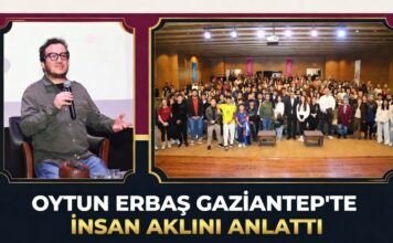 Prof. Dr. Oytun Erbaş’a Gaziantep’te yoğun ilgi